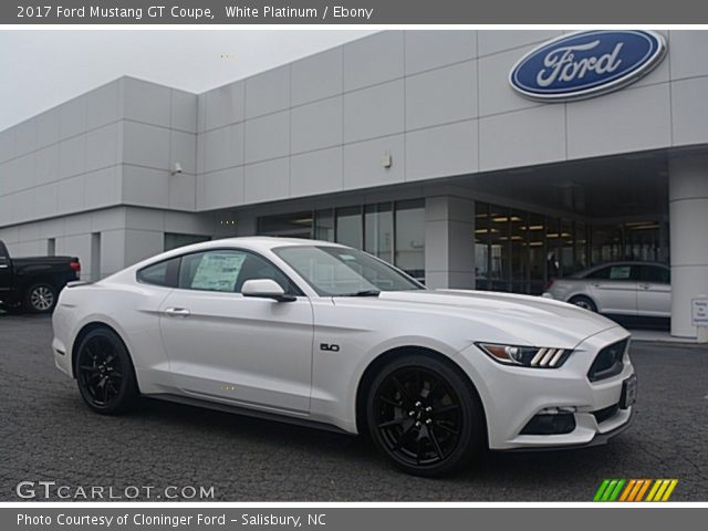 2017 Ford Mustang GT Coupe in White Platinum