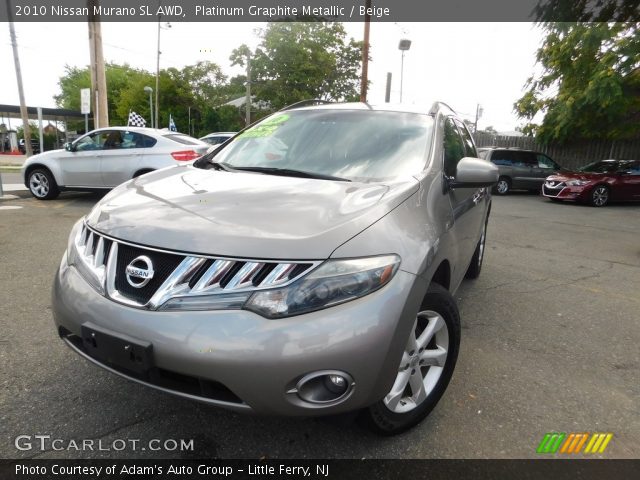 2010 Nissan Murano SL AWD in Platinum Graphite Metallic