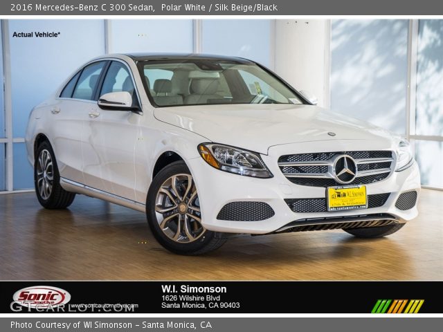 2016 Mercedes-Benz C 300 Sedan in Polar White