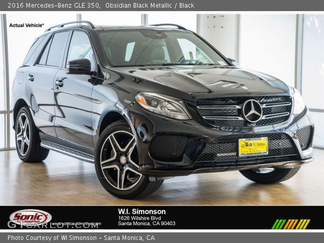 2016 Mercedes-Benz GLE 350 in Obsidian Black Metallic