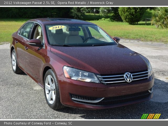 2012 Volkswagen Passat 2.5L SE in Opera Red Metallic