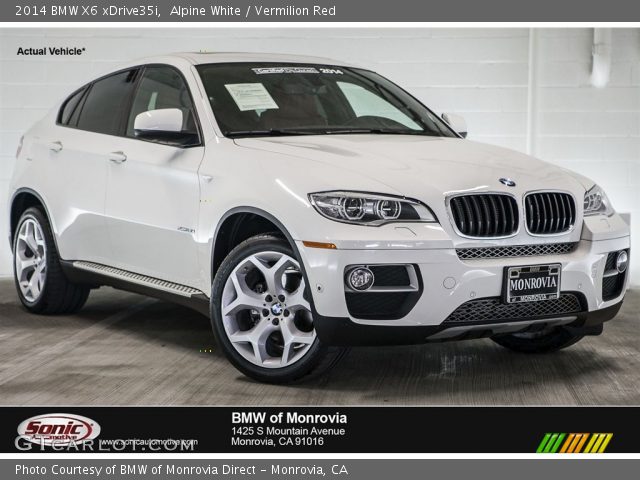 2014 BMW X6 xDrive35i in Alpine White