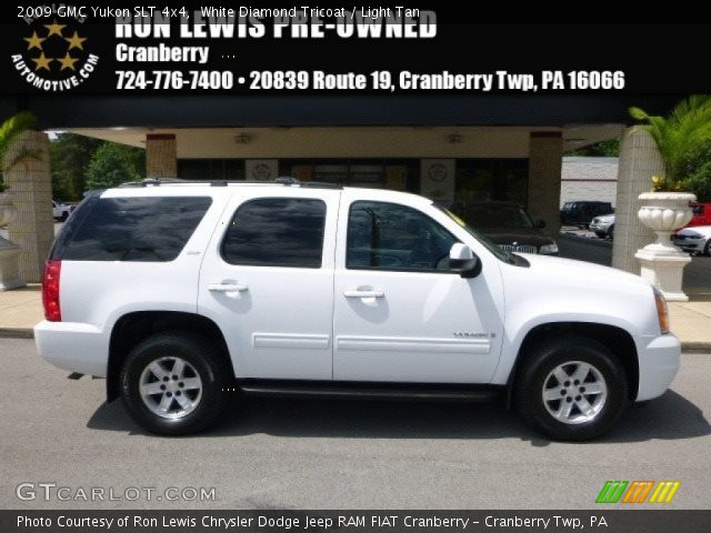 2009 GMC Yukon SLT 4x4 in White Diamond Tricoat