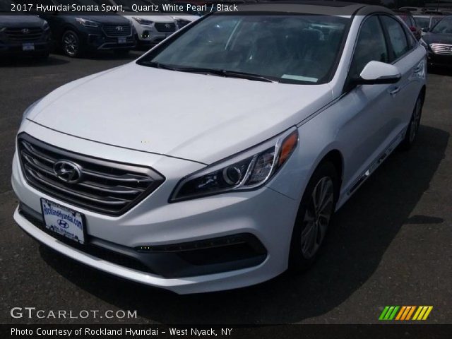 2017 Hyundai Sonata Sport in Quartz White Pearl