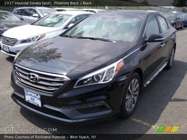 2017 Hyundai Sonata Sport in Phantom Black