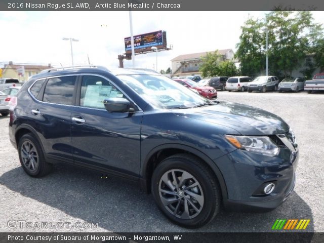 2016 Nissan Rogue SL AWD in Arctic Blue Metallic