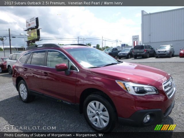 2017 Subaru Outback 2.5i Premium in Venetian Red Pearl