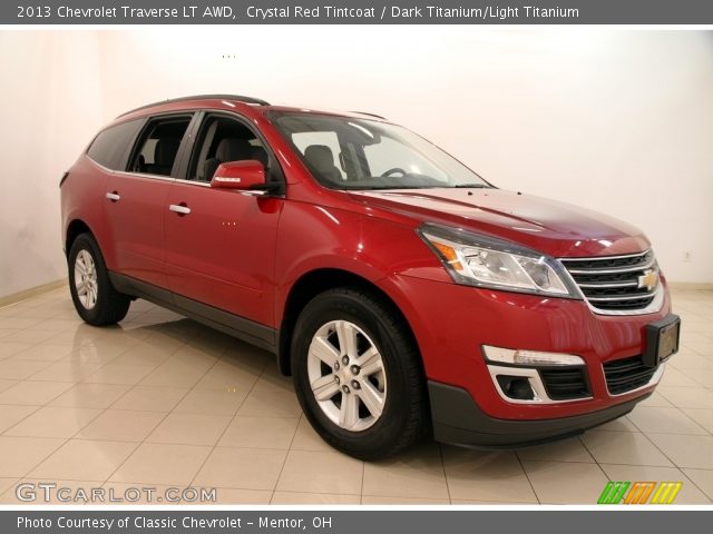 2013 Chevrolet Traverse LT AWD in Crystal Red Tintcoat