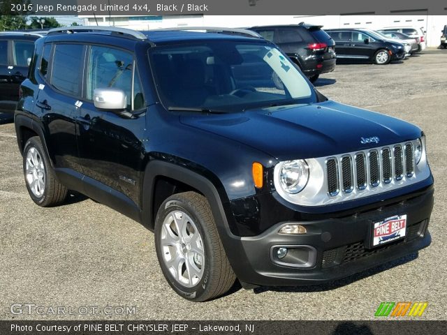 2016 Jeep Renegade Limited 4x4 in Black