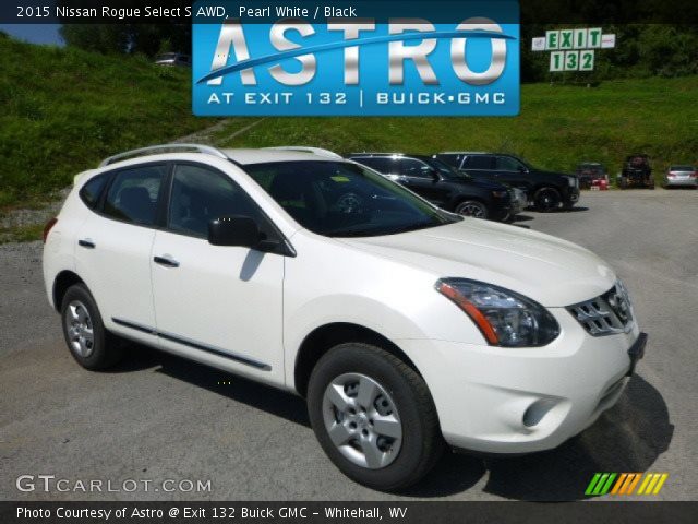 2015 Nissan Rogue Select S AWD in Pearl White
