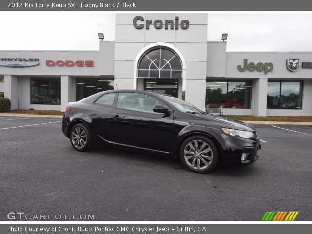 2012 Kia Forte Koup SX in Ebony Black