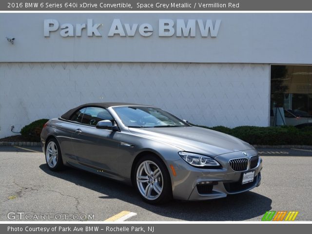 2016 BMW 6 Series 640i xDrive Convertible in Space Grey Metallic