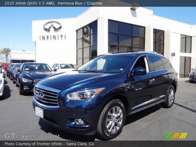 2015 Infiniti QX60 3.5 AWD in Hermosa Blue