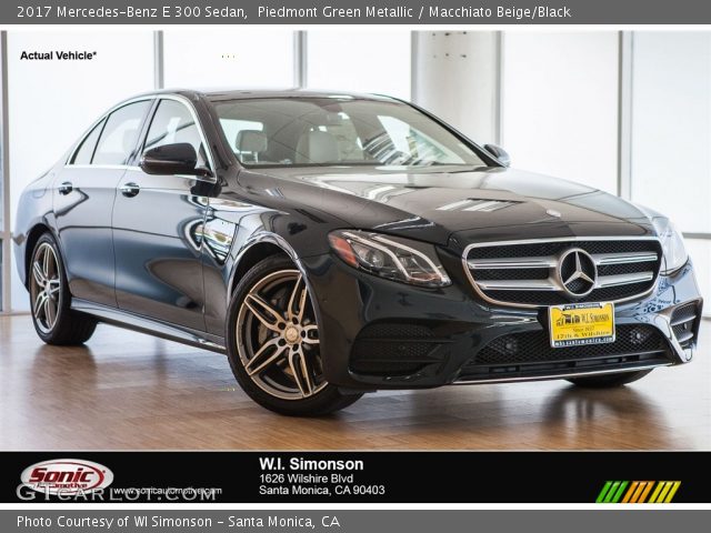 2017 Mercedes-Benz E 300 Sedan in Piedmont Green Metallic