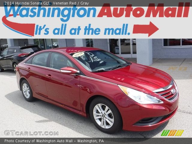 2014 Hyundai Sonata GLS in Venetian Red