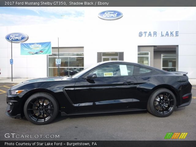 2017 Ford Mustang Shelby GT350 in Shadow Black