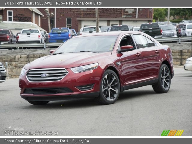 2016 Ford Taurus SEL AWD in Ruby Red