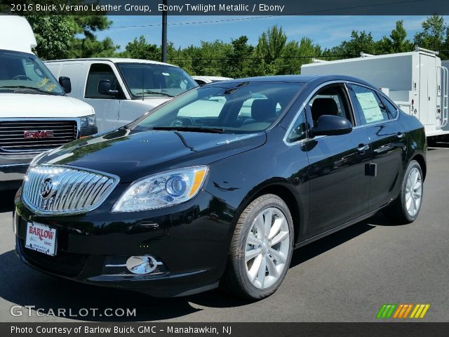 2016 Buick Verano Leather Group in Ebony Twilight Metallic