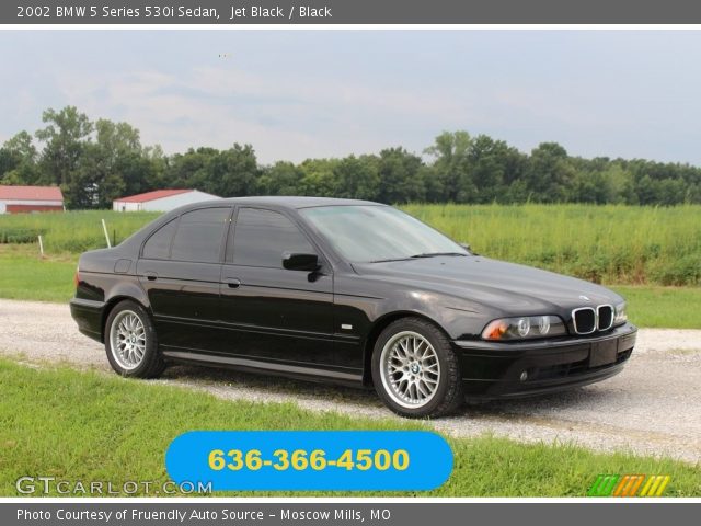 2002 BMW 5 Series 530i Sedan in Jet Black