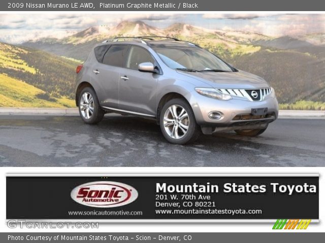 2009 Nissan Murano LE AWD in Platinum Graphite Metallic