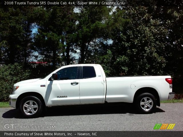 2008 Toyota Tundra SR5 Double Cab 4x4 in Super White