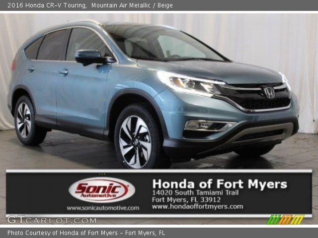 2016 Honda CR-V Touring in Mountain Air Metallic