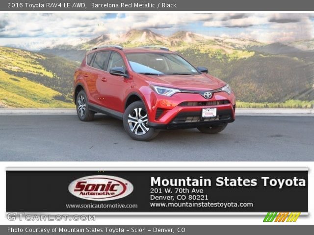 2016 Toyota RAV4 LE AWD in Barcelona Red Metallic