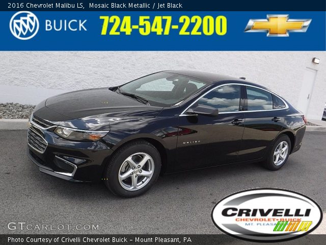 2016 Chevrolet Malibu LS in Mosaic Black Metallic