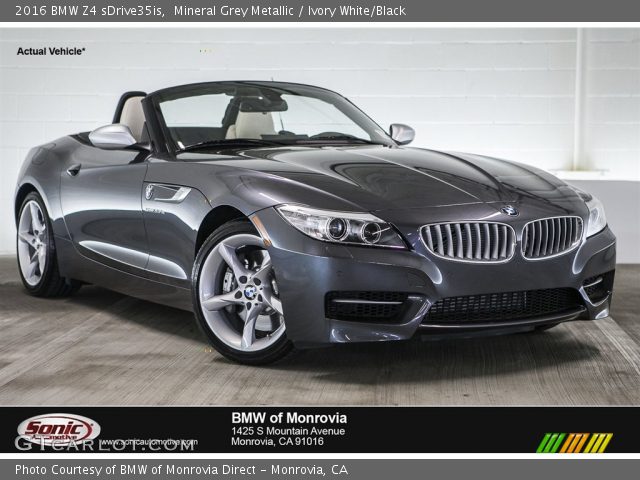 2016 BMW Z4 sDrive35is in Mineral Grey Metallic