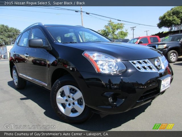 2015 Nissan Rogue Select S in Super Black