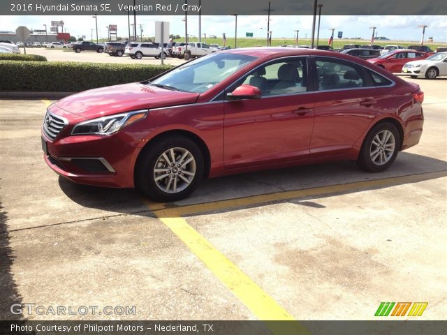2016 Hyundai Sonata SE in Venetian Red