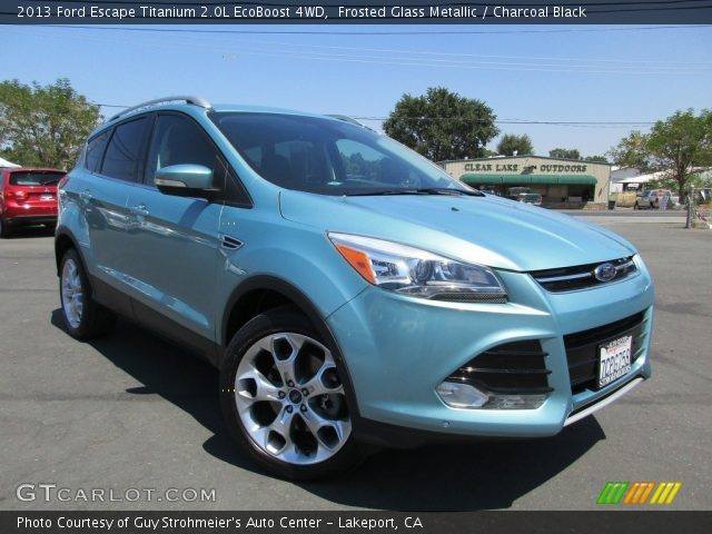 2013 Ford Escape Titanium 2.0L EcoBoost 4WD in Frosted Glass Metallic