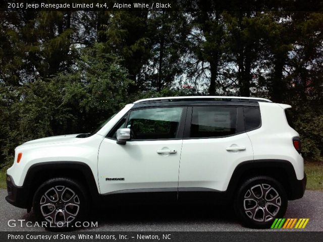 2016 Jeep Renegade Limited 4x4 in Alpine White