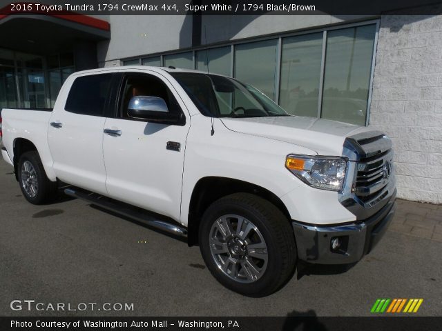 2016 Toyota Tundra 1794 CrewMax 4x4 in Super White