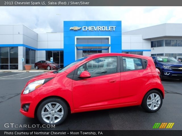 2013 Chevrolet Spark LS in Salsa (Red)