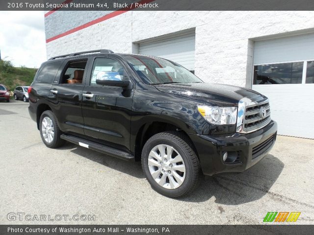 2016 Toyota Sequoia Platinum 4x4 in Black
