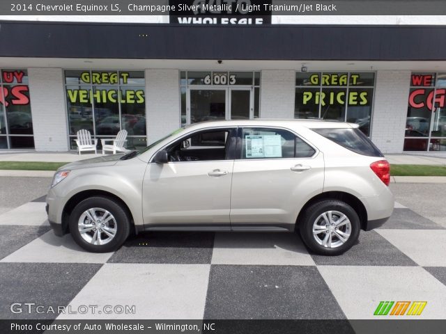 2014 Chevrolet Equinox LS in Champagne Silver Metallic