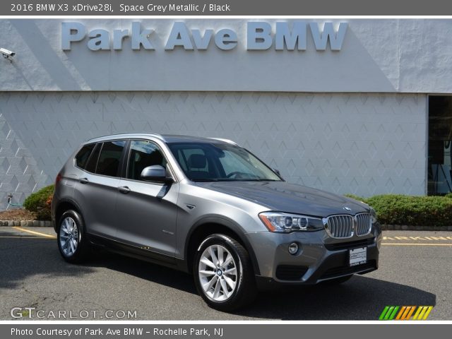 2016 BMW X3 xDrive28i in Space Grey Metallic