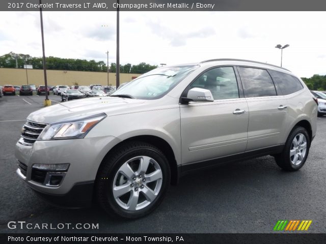 2017 Chevrolet Traverse LT AWD in Champagne Silver Metallic