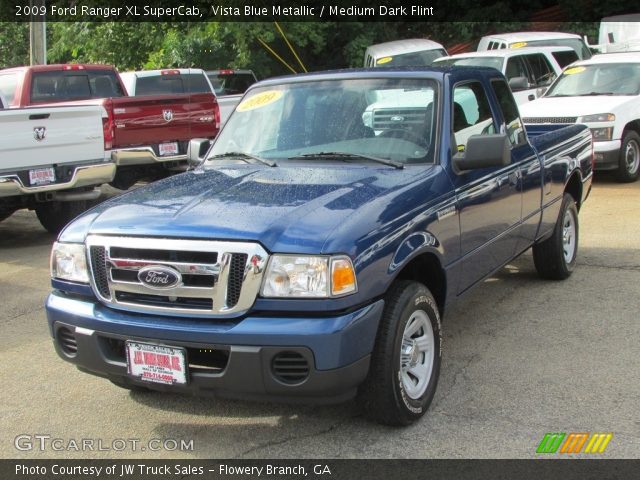 2009 Ford Ranger XL SuperCab in Vista Blue Metallic