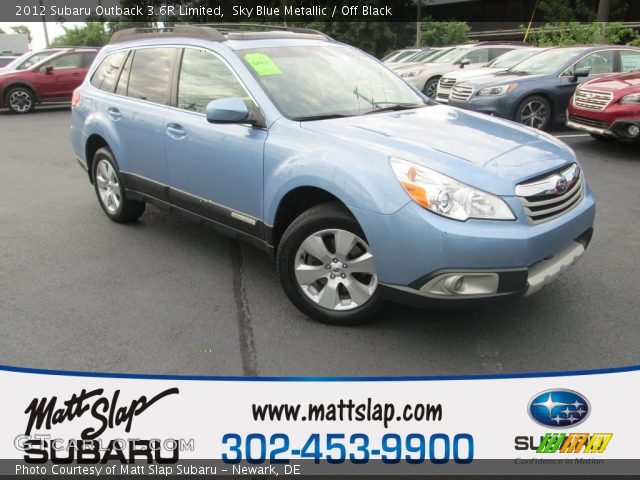 2012 Subaru Outback 3.6R Limited in Sky Blue Metallic