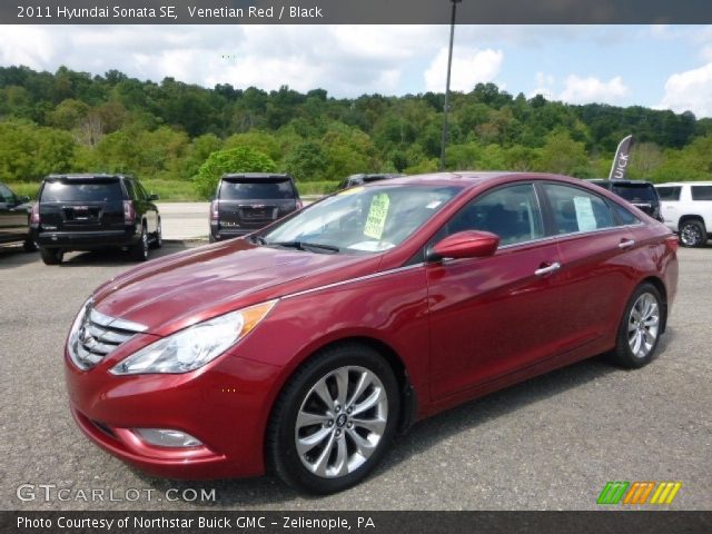 2011 Hyundai Sonata SE in Venetian Red