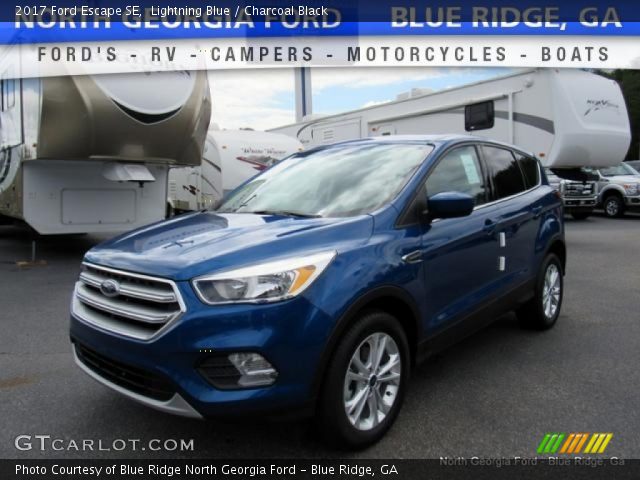 2017 Ford Escape SE in Lightning Blue