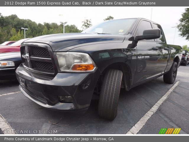 2012 Dodge Ram 1500 Express Quad Cab in Black
