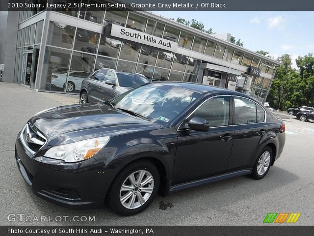 2010 Subaru Legacy 2.5i Premium Sedan in Graphite Gray Metallic