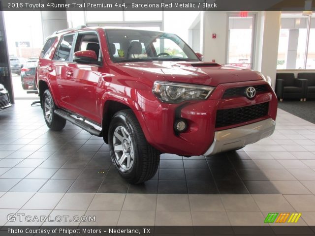 2016 Toyota 4Runner Trail Premium 4x4 in Barcelona Red Metallic