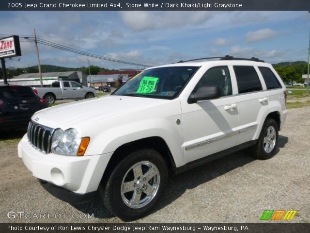 2005 Jeep Grand Cherokee Limited 4x4 in Stone White