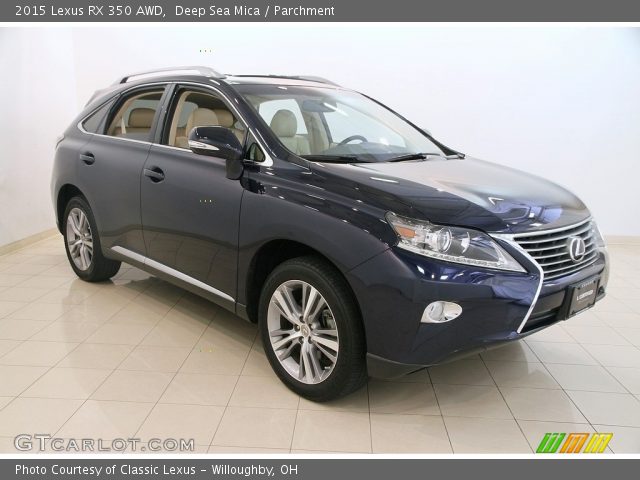 2015 Lexus RX 350 AWD in Deep Sea Mica