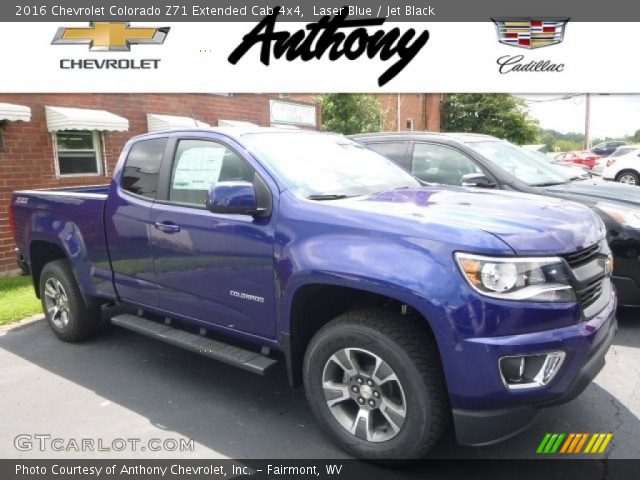2016 Chevrolet Colorado Z71 Extended Cab 4x4 in Laser Blue