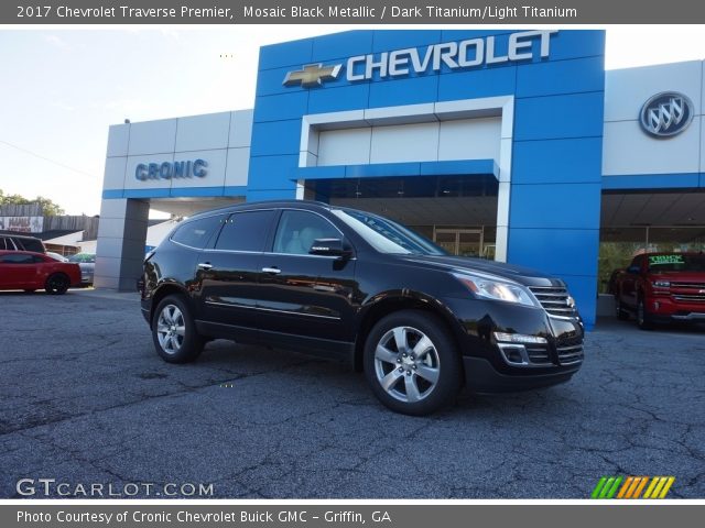 2017 Chevrolet Traverse Premier in Mosaic Black Metallic